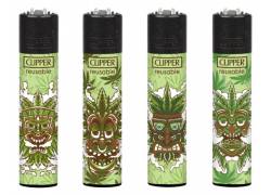 Clipper Αναπτήρας Μεγάλος - Tiki Mask