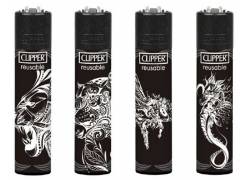 Clipper Αναπτήρας Μεγάλος - Tribal Ink
