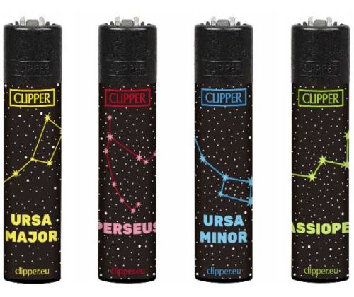 Clipper Αναπτήρας Μεγάλος - Astronomic 2 Design - Τιμή: 1,10€