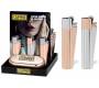 Clipper Αναπτήρας Μεταλλικός Μεγάλος - Rose Gold & Silver Metal -  Price: 9,50€