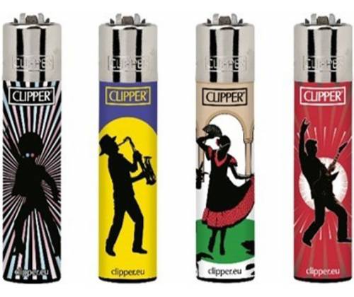 Clipper Αναπτήρας Μεγάλος - Music Generation 2 Design -  Price: 1,10€