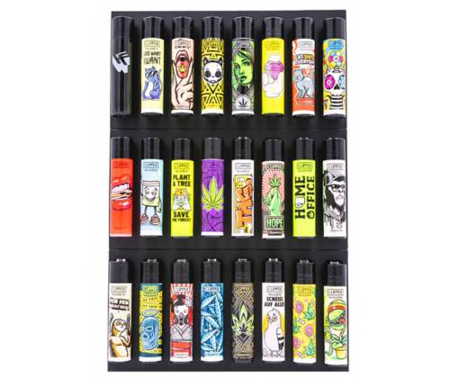 Βιτρίνα Προβολής Fire-Board για 24 Αναπτήρες Clipper - Τιμή: 12,50€