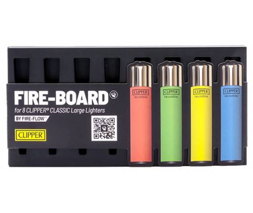 Βιτρίνα Προβολής Fire-Board για 8 Αναπτήρες Clipper - Τιμή: 12,50€