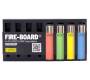 Βιτρίνα Προβολής Fire-Board για 8 Αναπτήρες Clipper - Τιμή: 12,50€