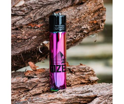 Clipper Αναπτήρας Μεταλλικός Μεγάλος - Rainbow Gizeh Icy Colour Metal (Συλλεκτικός) - Τιμή: 14,50€