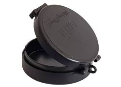 Gizeh Plastic Pocket Ashtray - Black 6cm