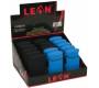 15x Leon Αναπτήρας Αντιανεμικός - Μεγάλος Cobble Fluo Blue & Black (170249) - Τιμή: 22,50€