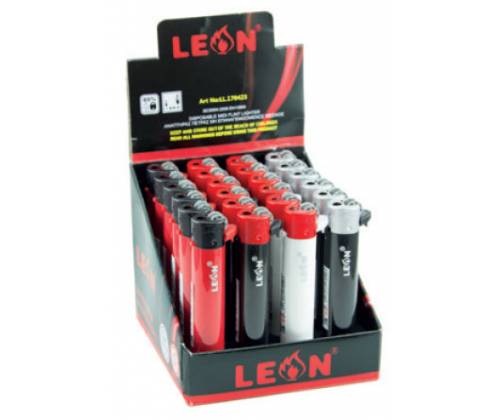 24x Leon Αναπτήρας Πέτρας - Match (170423) - Τιμή: 11,30€