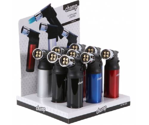 Prof Αναπτήρας Αντιανεμικός - 4x Jet Flame BlueFlame (40402323) - Τιμή: 8,90€