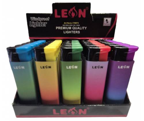 Leon Αναπτήρας Αντιανεμικός - Μεγάλος Exciting Colors Turbo (170973) - Τιμή: 0,90€