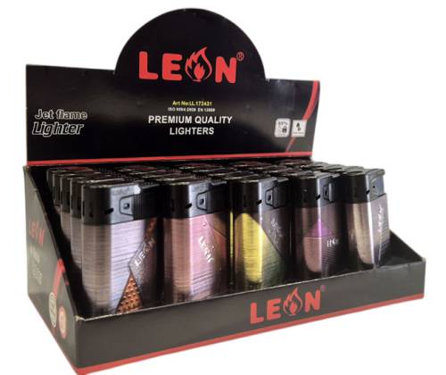 25x Leon Αναπτήρας Αντιανεμικός - Μεγάλος Ignite (173431) - Τιμή: 20,50€
