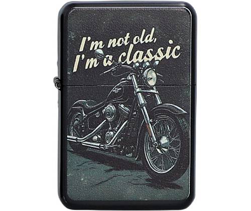 Αναπτήρας Λαδιού Πέτρας - Classic Bike Black - Τιμή: 3,80€