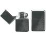 Stone Oil Lighter - Silver Rectangles in Metal Gift Box (3040) - Price: 6,80€