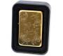 Stone Oil Lighter - Gold Flowers in Metal Gift Box (3057) - Price: 6,80€