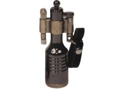 Vintage Retro Oil Lighter - Bronze 6.5cm