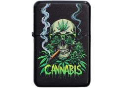 Αναπτήρας Λαδιού Πέτρας - Skull Leaf Black #3