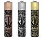 Clipper Metal Lighter Large - Leaves Premium -  Price: 13,50€