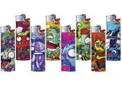 Bic Maxi Αναπτήρας Πέτρας - Μεγάλος Cartoons (By Manuel Vila)