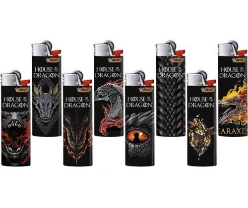 Bic Maxi Stone Lighter - Large House of Dragon - Price: 1,10€