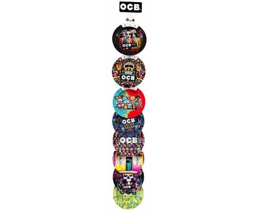 OCB Metal Ashtray - Design #2 -  Price: 2,30€
