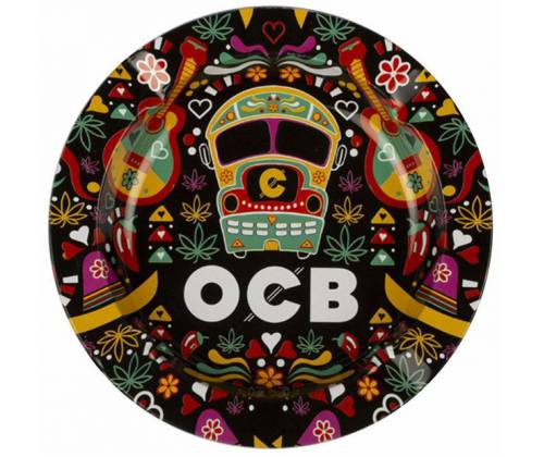 OCB Metal Ashtray - Design #2 -  Price: 2,30€