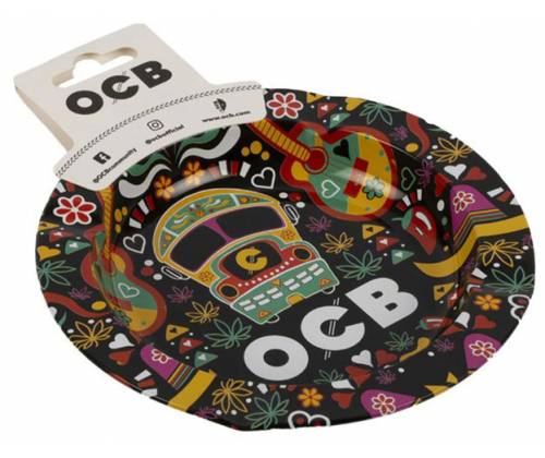OCB Metal Ashtray - Design #2 -  Price: 2,30€