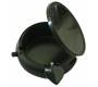 Τασάκι Ανοξείδωτο Τσέπης - Black -  Price: 2,90€