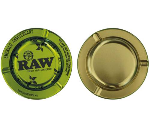 Raw Μεταλλικό Τασάκι Green Emerald Anniversary - 14cm - Τιμή: 3,90€