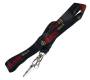 Raw Lanyard Μπρελόκ Κρεμαστό Κορδόνι για τα Κλειδιά - 45cm Black - Τιμή: 3,10€