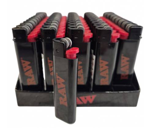 Raw Αναπτήρας Πέτρας - Black (40009946) - 50τεμ. - Τιμή: 0,55€