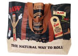 RAW Tote Bag Τσάντα Black - 63cm