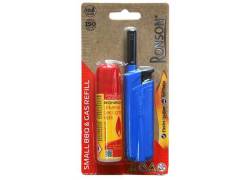 Ronson Αναπτήρας Ηλεκτρικός Mini Candle BBQ με Βουτάνιο 18ml - Διάφορα Χρώματα (20063).