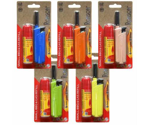 Ronson Electric Lighter Mini Candle BBQ - Various Colors (20061) - Price: 1,30€