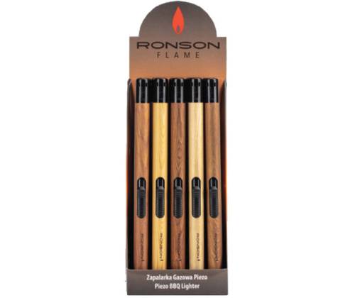 Ronson Αναπτήρας Ηλεκτρικός Candle BBQ Long Wood Grain 21cm - Διάφορα Χρώματα (RBL204) - Τιμή: 3,30€
