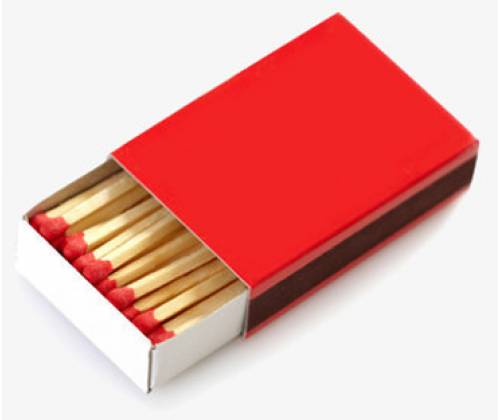 Σπίρτα Ασφαλείας - 10 κουτάκια -  Price: 0,60€