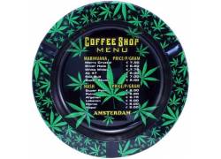 Μεταλλικό Τασάκι - Σχέδιο Coffeeshop Menu