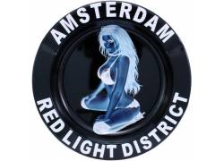 Μεταλλικό Τασάκι - Σχέδιο Amsterdam Red Light