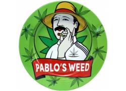 Μεταλλικό Τασάκι - Σχέδιο Pablo's Weed
