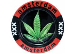Μεταλλικό Τασάκι - Σχέδιο Amsterdam XXX Leaf