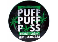 Μεταλλικό Τασάκι - Σχέδιο Amsterdam Puff Puff Pass
