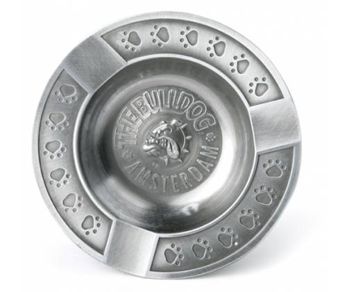 The Bulldog Amsterdam Paw Prints Μεταλλικό Τασάκι - Ασημί - Τιμή: 11,00€