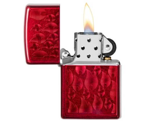 ZIPPO Αναπτήρας - Candy Apple Red «Flame» (29824) - Τιμή: 58,50€