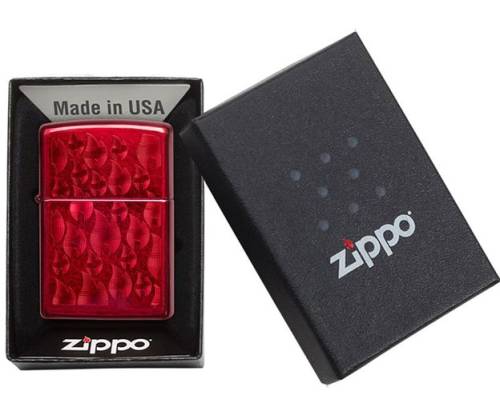 ZIPPO Αναπτήρας - Candy Apple Red «Flame» (29824) - Τιμή: 58,50€
