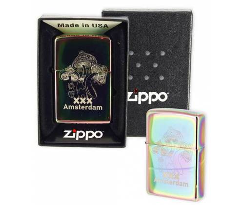 ZIPPO Lighter - 151 Spectrum Amsterdam & Mushroom -  Price: 72,50€