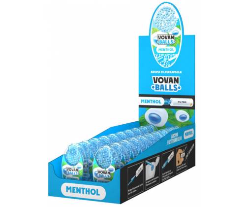 Aroma Balls Αρωματικές Κάψουλες 100 τεμ. - Δυόσμος -  Price: 3,80€
