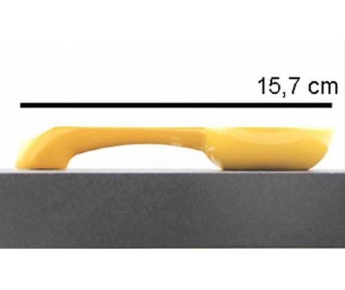 Cohiba Σταχτοδοχείο Μεταλλικό 1 θέσης για Πούρα 15,7cm Κίτρινο - ASH-16 - Τιμή: 19,50€