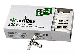 ActiTube Φίλτρα πίπας 8mm 100τεμ.