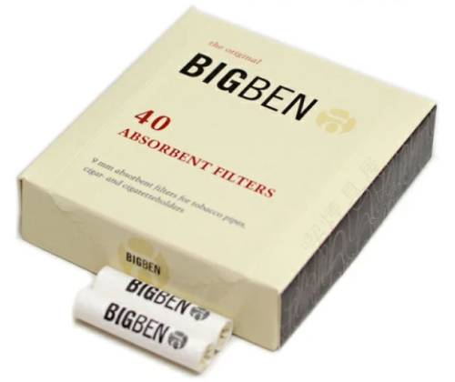 BigBen Φίλτρα Πίπας - 9mm 40τεμ. - Τιμή: 5,80€