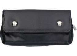 Θήκη για Πίπα Καπνού Δερμάτινη Μαύρη - Κλείνει με Κουμπιά (40001280)