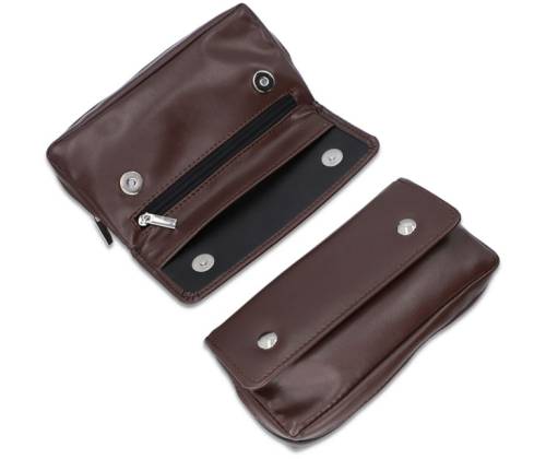 Θήκη για Πίπα Καπνού Δερμάτινη Καφέ - Κλείνει με Κουμπιά (40001281) - Τιμή: 14,50€